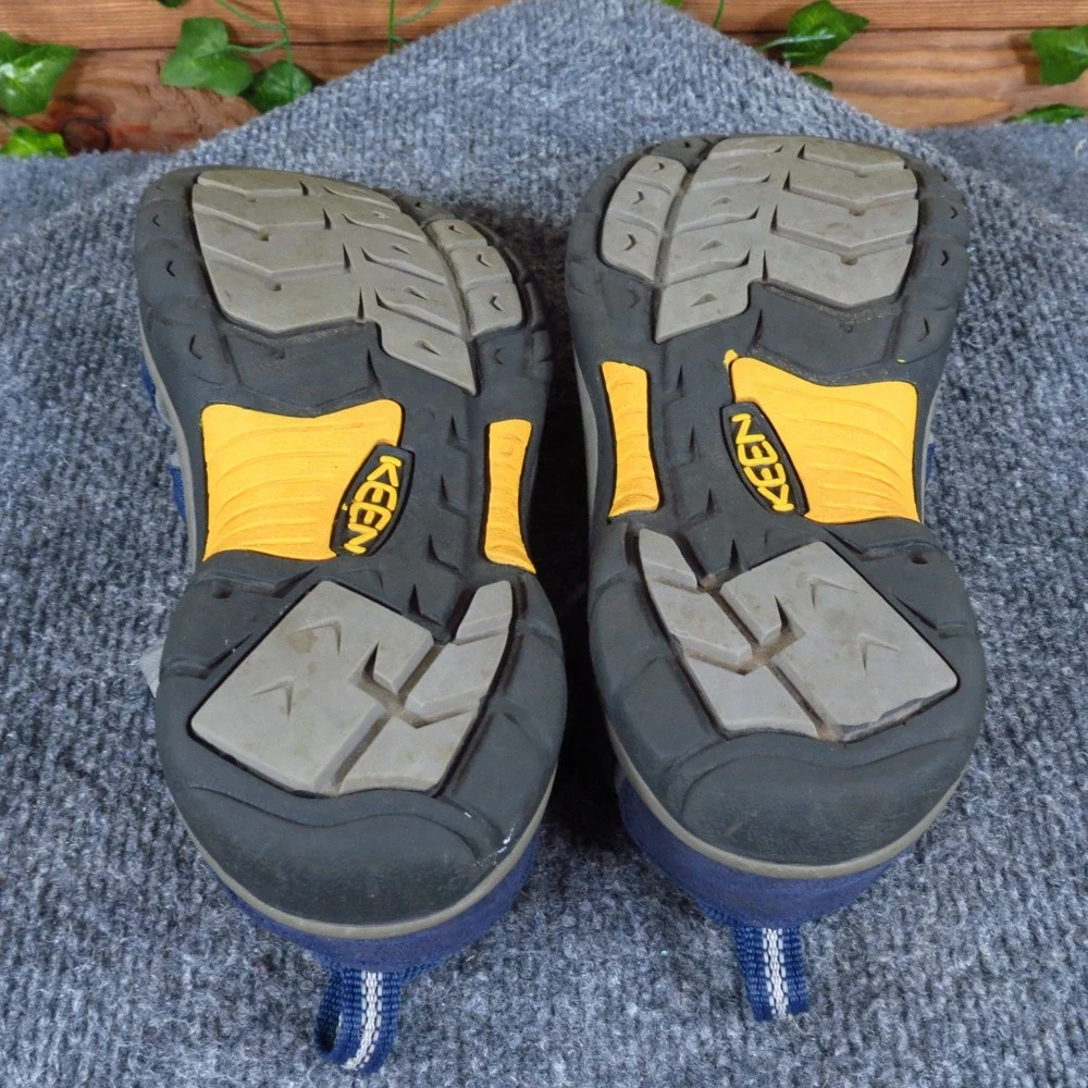 KEEN Venice H2 Kids Sport Sandal Size 5 Hiking Water Shoe Blue Washable Webbing